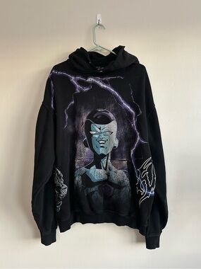 Darc Sport x Dragon Ball Z Frieza Energy Hoodie Size XL